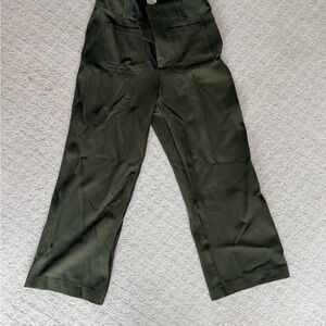 A New Day Stretch Green Trousers